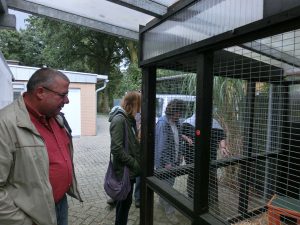 Besuch des Tierheims Rote Erde in Neuenkirchen am 03.10.2016