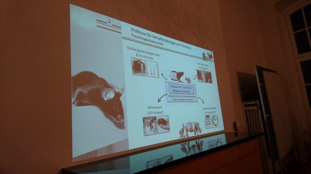 Vortrag der Tierschutz-Professorin Helene Richter